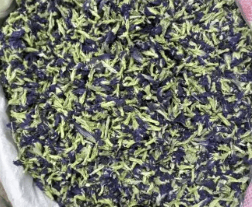 Green Dried Butterfly Pea Flower